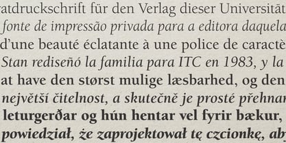 ITC Berkeley Old Style Font Poster 5